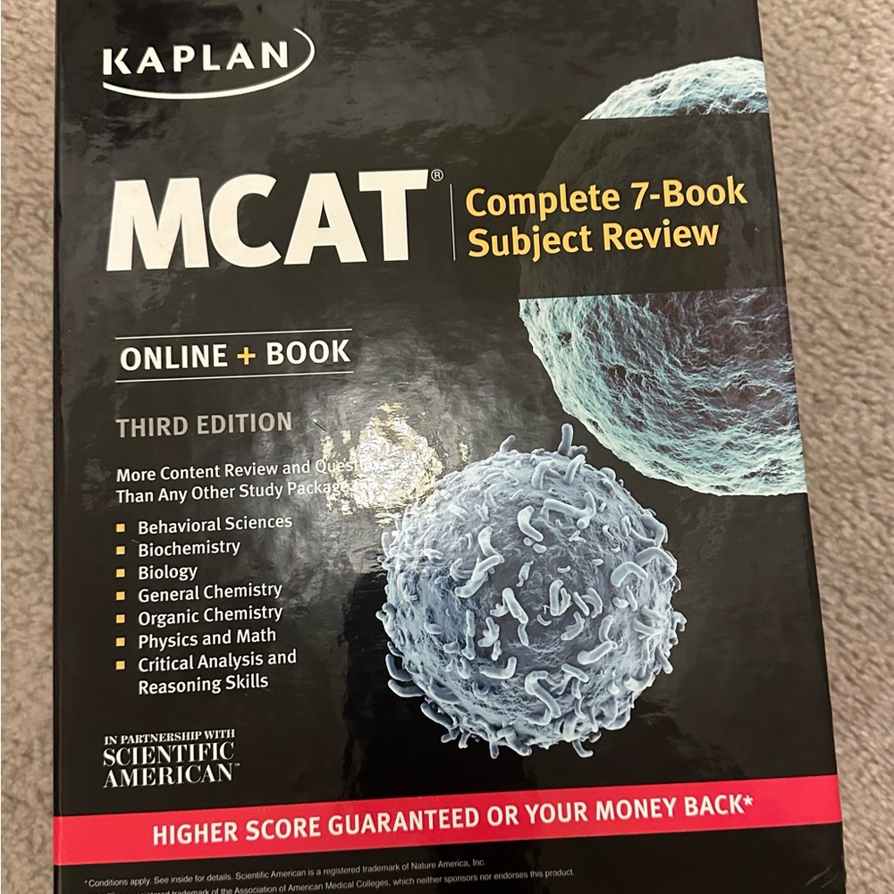 Kaplan MCAT 7-Book Review Set